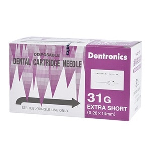 ディスポーザブル歯科用注射針31Gエクストラショート