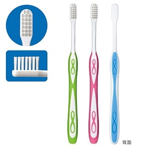 【ｾｰﾙ】ラバーハンドル [Lover 8スリム] フラット毛 M（30本）