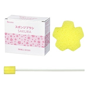 【ｾｰﾙ】スポンジブラシ サクラ型（50本）