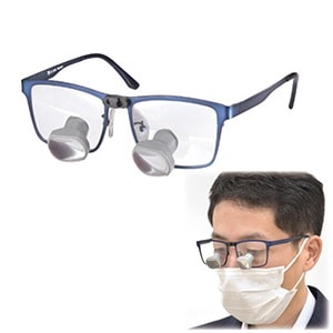 クリアビュールーペ TTLタイプ 3.5倍 52mm ブルー