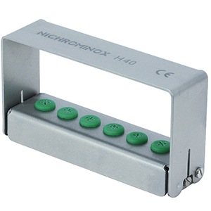 プラグイン ロング6穴 グリーン[NICHROMINOX]