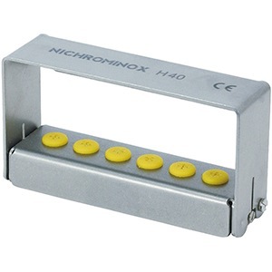 プラグイン ロング6穴 イエロー[NICHROMINOX]