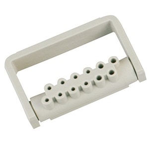 プラスチックバーディスペンサー FG8穴+CA4穴 ベージュ