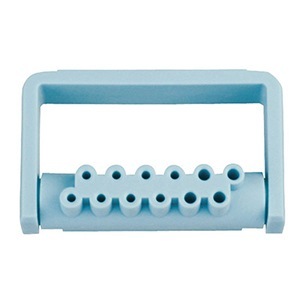 プラスチックバーディスペンサー FG8穴+CA4穴 ブルー