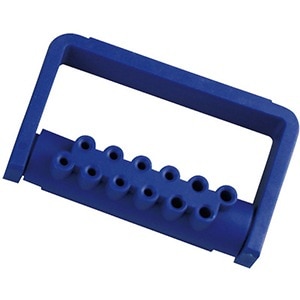 プラスチックバーディスペンサー FG8穴+CA4穴 ネイビー