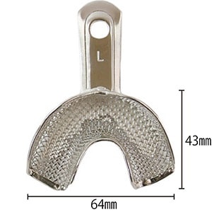 【ｾｰﾙ】メッシュトレー 前歯用 下顎