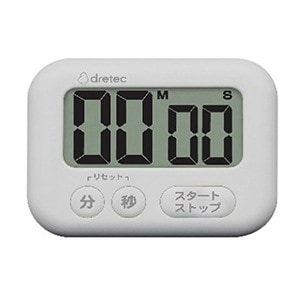 【ｾｰﾙ】大画面タイマー シャボン ホワイト