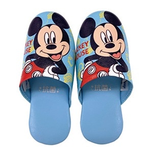 子供用抗菌ビニールスリッパ  ミッキー[ニッポンスリッパ]