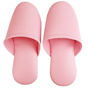 Biz 子供用抗菌スリッパ ピンク（6足）