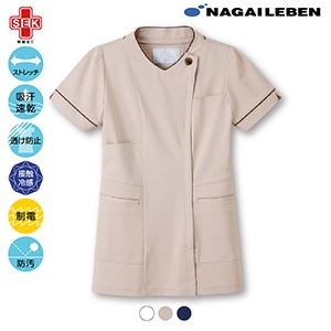 チュニック LH-6272 ベージュ EL[ナガイレーベン]