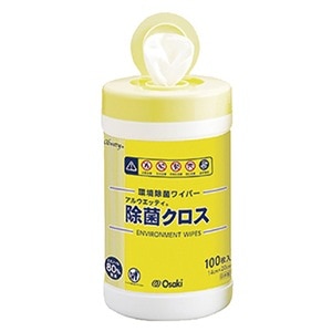 アルウエッティ除菌クロス 本体（100枚）[オオサキメディカル]
