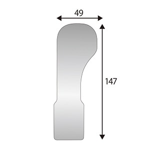フォグクリアミラー 交換用 頬側用