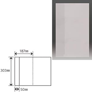 【ｻﾝﾌﾟﾙ】B5変形カルテカバータテ エコ（100枚）