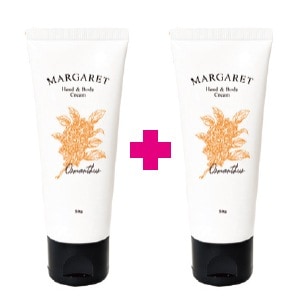 【特別ｾｯﾄ】マーガレット ハンド＆ボディクリーム キンモクセイ [マーガレットジョセフィン]
