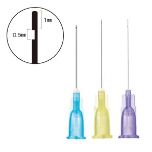 バシ エンドニードル サイドホール27G(100本)[BSAサクライ]