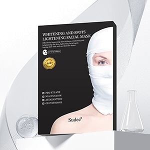【ｾｰﾙ】ホワイトニングアンドライトニングマスク (5枚)[Sudee]
