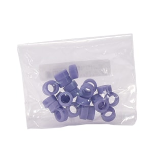 カラーシリコンリング大 ラベンダー(50個)[BSAサクライ]
