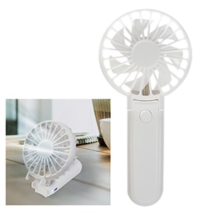 ポータブルエアーツイスト2WAYファン