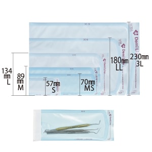 【ｻﾝﾌﾟﾙ】Demi 滅菌バッグ M 89×254mm