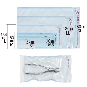 【ｻﾝﾌﾟﾙ】Demi 滅菌バッグ L 134×279mm