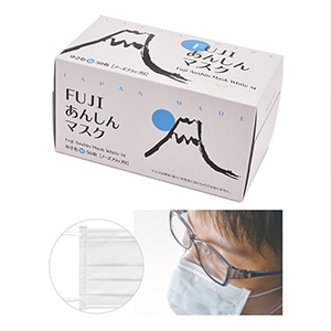 【ｾｰﾙ】Fujiあんしんマスク ノーズフラップ付 ゆきM