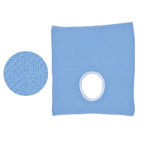 両面ガーゼドレープ ブルー (5枚)