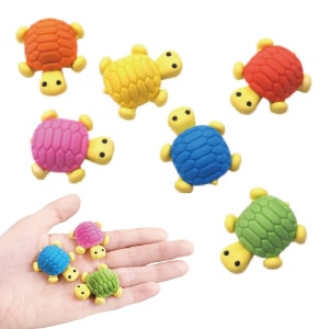 カラフルカメさん消しゴム(60個)