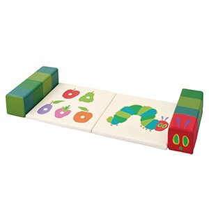 はらぺこあおむし フロアマット2面+サークルベンチセット