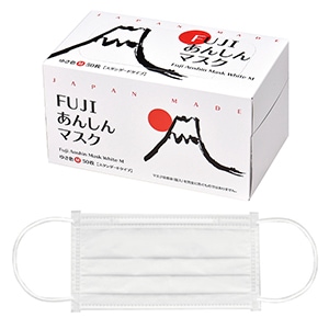 【ｻﾝﾌﾟﾙ】Fujiあんしんマスク スタンダード ゆき M