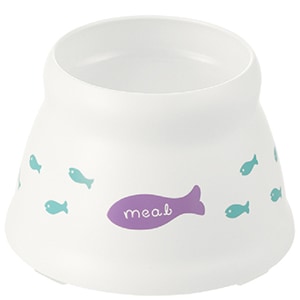 こぼれにくい脚付キャットディッシュSS[Richell]