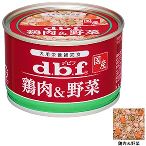 d.b.f 犬用 鶏肉＆野菜(150g)[d.b.f]
