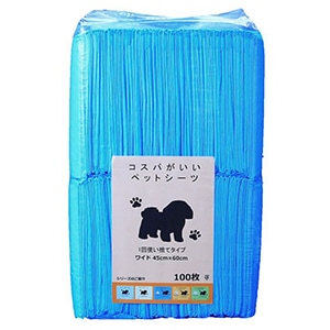 コスパがいいペットシーツ ワイド(100枚)