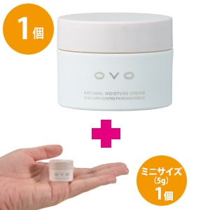 【特別ｾｯﾄ】オーヴォ ナチュラルモイスチュアクリーム(120g)