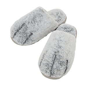 【ｾｰﾙ】まるで猫!のようなモフモフスリッパ ロシアンブルー