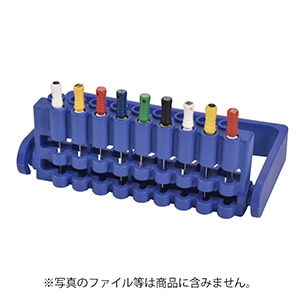 エンドディスペンサー ブルー 1個