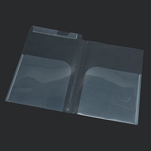 【ｾｰﾙ】A4カルテファイル(歯科用大型見出しサイズ) 見開き ヨコ