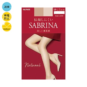 サブリナ Natural 融着SCYゾッキ パンティーストッキング SB510 ナチュラルベージュ 