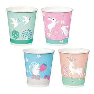 ラッキーアニマル紙コップ (1000個)