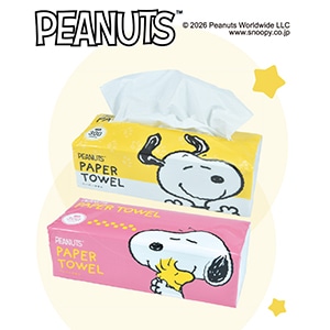 PEANUTS ペーパータオル 小判 (300枚)