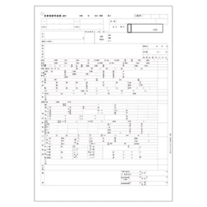 【ｾｰﾙ】A4レセプト用紙(枠印刷あり・穴あり)(100枚)