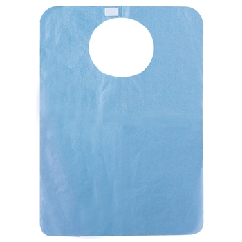 テープ付きエプロン ブルー (100枚)