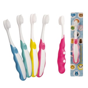 【ｻﾝﾌﾟﾙ】Demi  KID`S(デミキッズ)ラバー歯ブラシ(色指定不可)