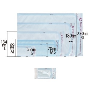 Demi 滅菌バッグ S 57×102mm (200枚)