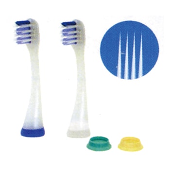 プリニア用 替ブラシ テーパーカーブフロート ブルー(2本)[ジーシー]