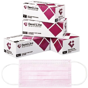 【ｾｰﾙ】Demi マスク ピンク カートン (20箱)