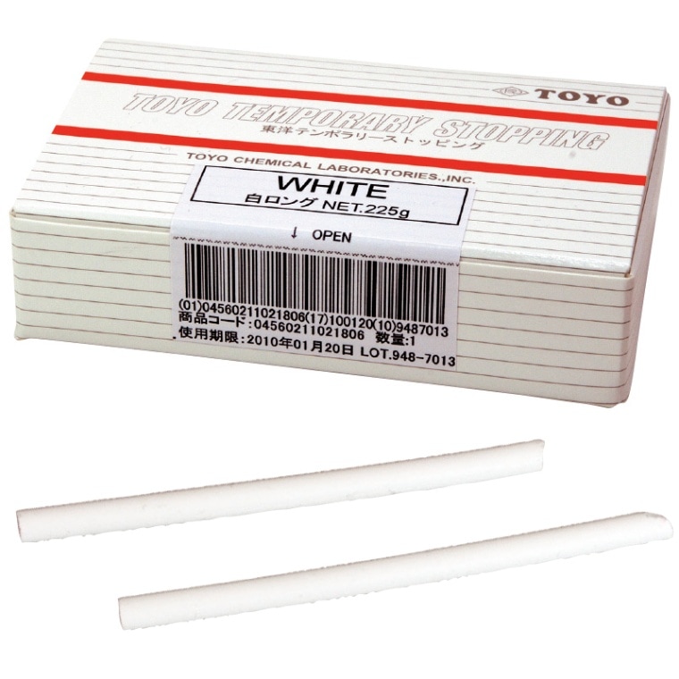 テンポラリーストッピング ホワイト (225g)[東洋化学研究所]