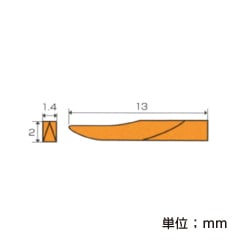 インターデンタルウェッジ  No.822/10 オレンジ (100個)[kerr(カー)]