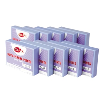 mAx ガッタパーチャポイント メインポイント #50 (120本)[サンデンタル]