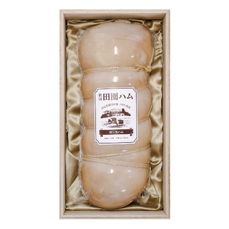 極 牛腸詰めロースハム（蘭）