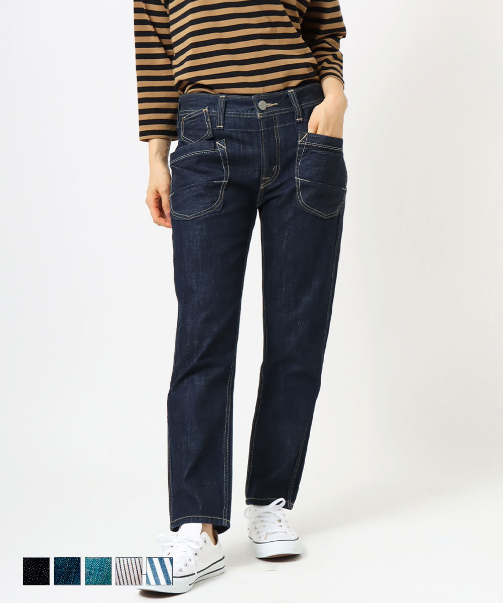 Cafetty カフェッティ ヒップハング ペインター Cafetty】カフェッティ DENIM COLLECTION 2025 Spring&Summer